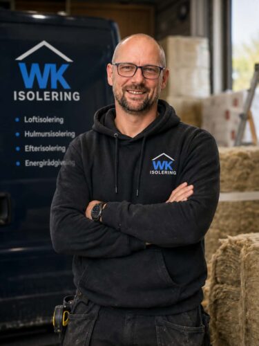 Wojciech Kasprzyk, grundlægger af WK Isolering ApS med mere end 20 års erfaring inden for teknisk isolering